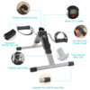 1Pc Foldable Exercise Bike Pedal Fitness Exerciser Cycle Bike  LCD Display Mini Pedal Exerciser For Leg Arm Physical Therapy Home Office Gym