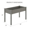 01e73d31-fca3-4e68-aedf-1d84cb8b578f.jpg A Legged Elevated Flower Pot, An Outdoor Planting Box With Padding, Used For Growing Herbs, Flowers And Vegetables
