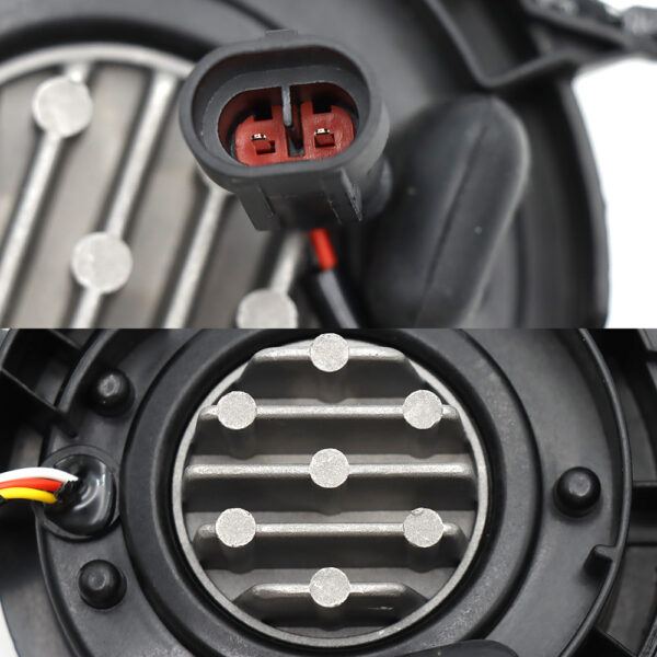 1 Pair LED Fog Lights Compatible With 2011-2015 Peterbilt 587 2014-2021 Kenworth T660