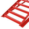 5 Ton Lifting Force Auto Car Truck Service Ramps Lifts, Garage Car Lift Hydraulic Ramps,Automotive Hydraulic Lift Repair Frame Lift 2 Pack  Red Color