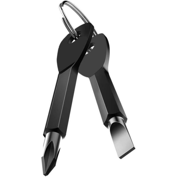 Mini Phillips Flathead Screwdriver Keychain Cool Gadgets For Men