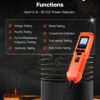 Automotive Circuit Tester, 8 - 35 DCV Power Circuit Probe Tester With TFT Color Display And Lighting, Automotive Power Tester Probe With 19.7 Ft / 6 M Cable, 2-in-1 Electrical Detector Finder