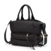 New Winter Space Cotton Handbag Women Casual Totes Bag Down Feather Padded Lady Shoulder Bag Sac A Mian Crossbody Bag