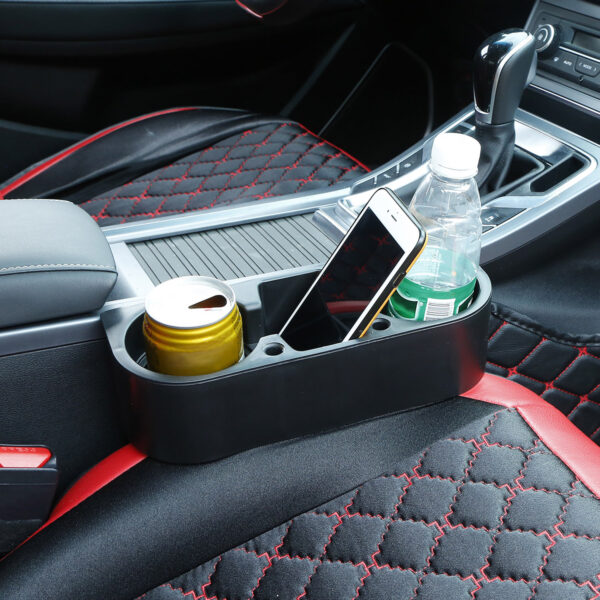 0a12108e-cc3e-4602-855e-327a5f0c6a7d.jpg 1Pc Car Seam Cup Holder Seat Gap Wedge Drink Storage Organizer Console Side Pocket Mount Stand For Pen Phone Bottle Sunglasses