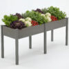 0edbea2a-9bc8-4758-9c91-d596a2fbb2ab.jpg A Legged Elevated Flower Pot, An Outdoor Planting Box With Padding, Used For Growing Herbs, Flowers And Vegetables
