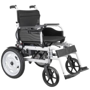 0ff85fa5-7a85-4cb2-be36-7f50c4ea2b51.jpg Electric Wheelchair For Adults Seniors, 265 Lbs Weight Capacity, 17.5in Width Lightweight Foldable Motorized Power Wheelchairs, UP To 12.5Miles Range All Terrain Power Chair, Adjustable Backrest