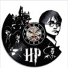 Harry Potter Vinyl Record Clock Wall Clock Vinyl Creative Skeleton Record Clock Vinyl Record Wall Clock