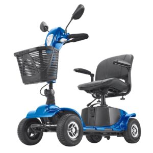 1041a05f-e8fe-4ab1-92d9-dc1fc08de930.jpg Heavy-Duty 4 Wheel Mobility Scooter For Adults & Seniors - Folding Electric Powered Mobility Scooter & 12 Mile Long Range, All Terrain Travel Scooter With 9° Climbing Capacity, 265lb Capacity