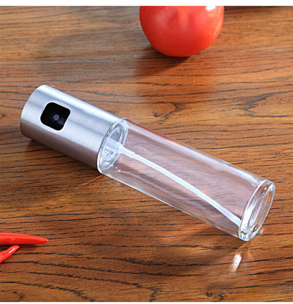 1259799294929.jpg BBQ Healthy Kitchen Cooking Oil Vinegar Spray Bottle Push Type Oil Spray BottlePump Oil Tank Leakproof BBQ Sprayer BBQ Tools Kitchen Gadgets
