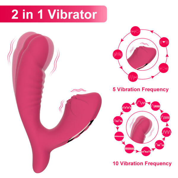 Sex- Toys Vibrator- Dildo Vibrator- Female Masturebation Toys With 15 Vibration Modes Sex- Games For Couples Female