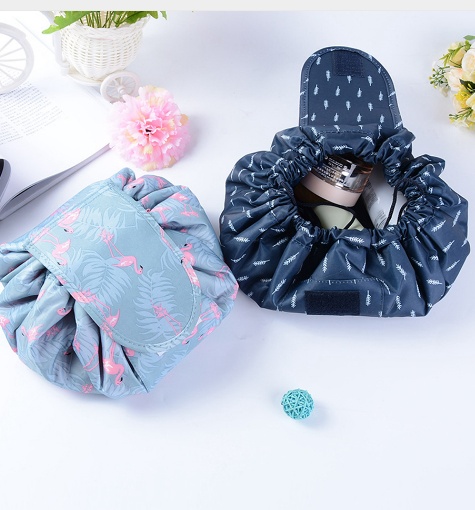 1706068054500.jpg Animal Printing Large Capacity Drawstring Lazy Cosmetic Storage Bag