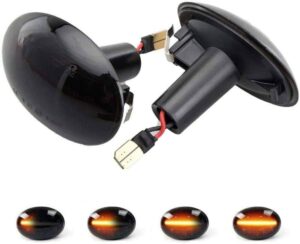 Sequential LED Fender Side Marker Light Amber Lamp For MINI Cooper R55 R56 R57