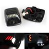 2x RED OLED TUBE LED License Plate Light Lamp For 2005-15 Tacoma Tundra