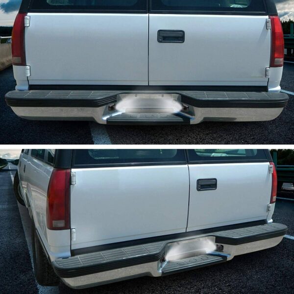 Rear LED License Plate Light Tag Lamp Assembly For Chevy GMC K1500 K2500 K3500