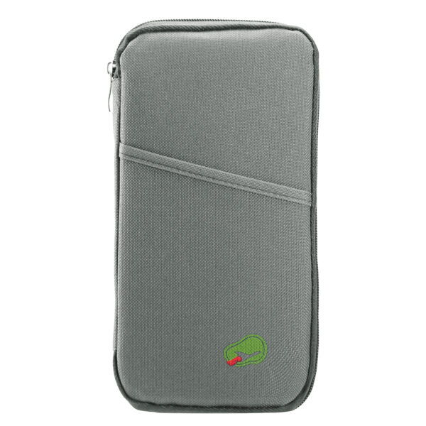 1Pc Travel Passport Wallet 12Cells Ticket ID Credit Card Holder Water Repellent Documents Phone Organizer Zipper Case Business Trip Daily Use
