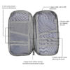 1Pc Travel Passport Wallet 12Cells Ticket ID Credit Card Holder Water Repellent Documents Phone Organizer Zipper Case Business Trip Daily Use