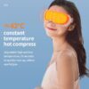 Intelligent Cooling Water Spraying Eye Spa Therapy Tool Eye Relaxation Electric Warming Steaming Compression Eye Massager