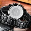 CRRJU Men Watch 30m Waterproof Mens Watches Top Brand Luxury Steel Watch Chronograph Male Clock Saat relojes hombre