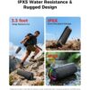 1a53a550-3d7b-4f4b-9641-95eec4e7902d.jpg Bluetooth Speaker, 20W HD Sound, Portable Wireless, IPX5 Waterproof, Up To 24H Playtime, TWS Pairing