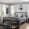 1bbc8855-4940-4726-864d-174ed870f08d.jpg Metal Bed Frame,Full Size Bed Frame With Headboard,Structurally Stable, Under Bed Storage,No Box Spring Needed,Black
