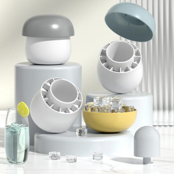 1bce1129-fb37-4972-b63e-706c5fb92f7c.jpg Ice Block Mold Silicone Mushroom Ice Cup Frozen Refrigerator Ice Grid Box Durable Easy Demould Bucket Homemade Crushed Ice Maker Ktichen Gadgets