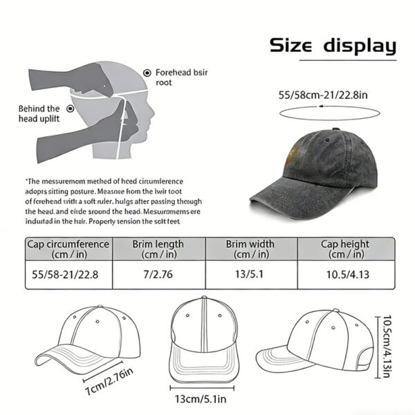 1c5570e0-2ad8-41cd-ab3c-c77c21f23ef5.jpg 2pcs Guitar Accessories Baseball Cap Guitar Hat Gifts For Women Men, Adjustable Embroidered Wash Cotton Baseball Cap