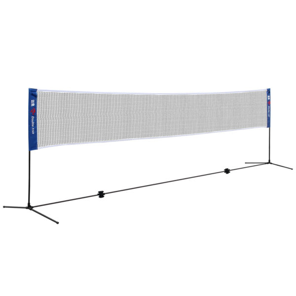 DOUBLE FISH Portable Badminton Net Versatile Portable Badminton Net - Foldable, Standard Size For Indoor & Outdoor Sports - Ideal For Volleyball & Tennis Training