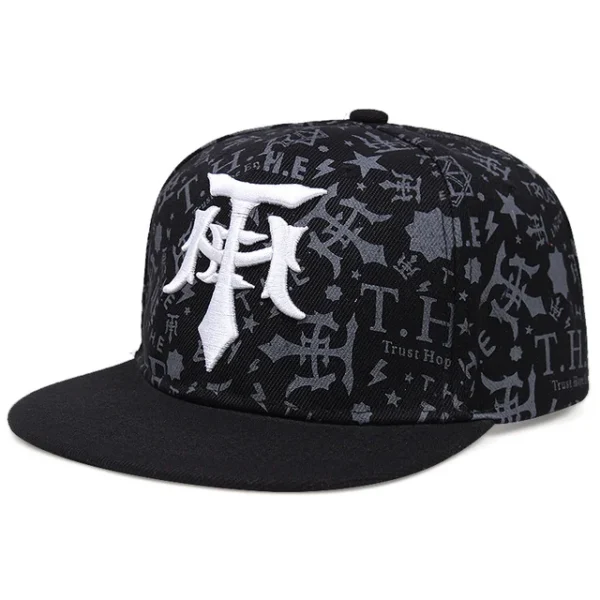 Fashion Hip Hop Snapback Cap Men Cotton Adjustable Matching Color Baseball Caps For Men Outdoor Casual Sports Golf Trucker Hat