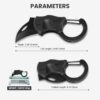 Small Pocket Knife Gift For Men Keychain Box Cutter With 1.34inch Blade, Mini Folding Knives EDC Gadgets, Stocking Stuffers Gift For Adults Men Him