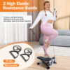 231d8b65-5fea-4d6b-a046-e3c415bf3a61.jpg Fitness Step Machine, Mini Step Machine With Resistance Band, Home Fitness Equipment With 330.7LBS Load-bearing Capacity, Hydraulic Fitness Step Machine With LCD Display Screen