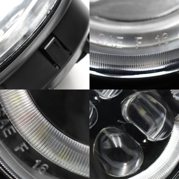 Pair LED Fog Lights Compatible With 2000-2015 Freightliner CenturyColumbia