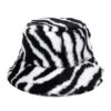 588775561 Autumn Winter Camouflage Faux Fur Bucket Hats Women Girl Fashion Warm Soft Velvet Fluffy Fisherman Hat Ladies Outdoor Panama