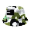 588775559 Autumn Winter Camouflage Faux Fur Bucket Hats Women Girl Fashion Warm Soft Velvet Fluffy Fisherman Hat Ladies Outdoor Panama