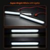 Black Lens LED Front Rear Fender Side Marker Lights For 2004-2008 Acura TL Base