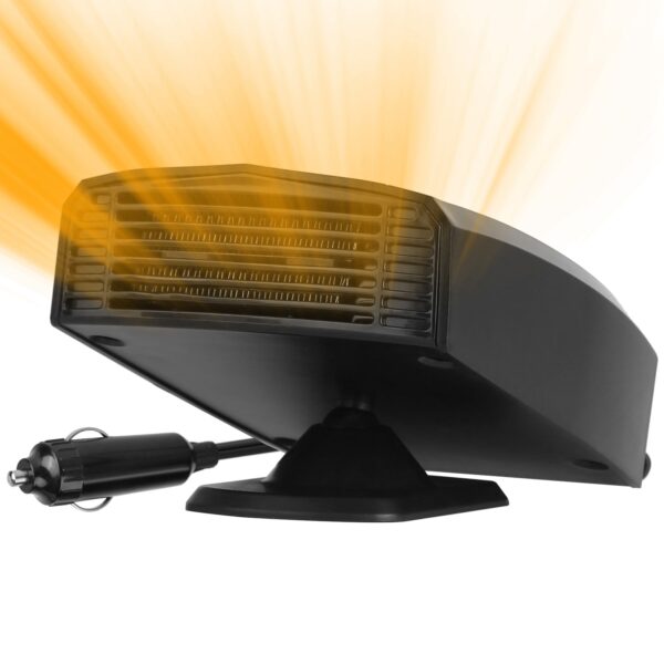 2cc336fe-f6b8-4b03-afef-df3cdcacf3aa.jpg 24V 180W OR 12V 150W Portable Car Heater Heating Fan 2 In 1 Defroster Defogger Demister Windshield Heater Automotive Cooling Fan With 360 Degree Rotating Base