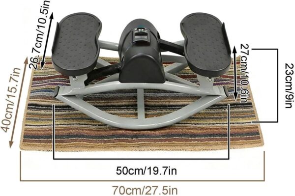308357fa-036d-422b-b61e-1c070d5d5cc5.jpg Multifunctional Mini Stepper, Anti-slip Pedal Indoor And Outdoor Fitness Equipment,Self-pickup Only