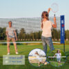 DOUBLE FISH Portable Badminton Net Versatile Portable Badminton Net - Foldable, Standard Size For Indoor & Outdoor Sports - Ideal For Volleyball & Tennis Training