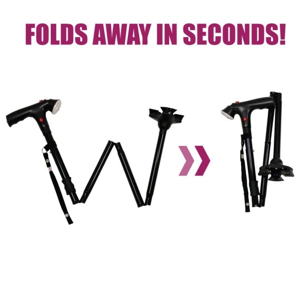 3442a5b7-91db-45ca-8c1b-19c01ebf8719.jpg Collapsible Adjustable Height Cane With LED Light Alert Button Walking Stick