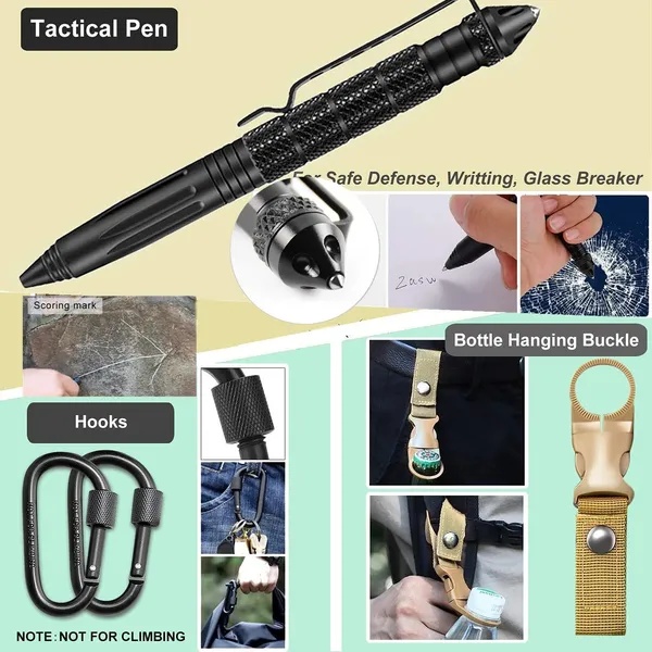 356a97f8-05a8-4a09-b8f4-cda737e98452.jpg Emergency Survival Kit 30 In 1 Professional Survival Gear Equipment First Aid Supplies For SOS Tactical Hiking Hunting Camping