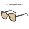 Square sunglasses plain and simple sunglasses