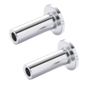 37231a66-d854-4fce-b915-6c3363c540fe.jpg 121 Pack T316 Stainless Steel Protector Sleeves For 1/8" Wire Rope Cable Railing, DIY Balustrade T316 Marine Grade, Come With A Free Drill Bit, Silver