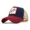 Animals Embroidery Baseball Caps Men Women Snapback Hip Hop Hat Summer Mesh hat Streetwear Bone gorra animales bordados