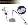 37d3efb0-859e-450b-9488-a027e8756a56.jpg Portable 41-inch Automatic Water Car Wash Mop For Home And Outdoor Use, Featuring A Soft Brush Head To Prevent Scratches, Includes A 10-meter Hose That Connects To A Water Faucet, Suitable For Cleanin
