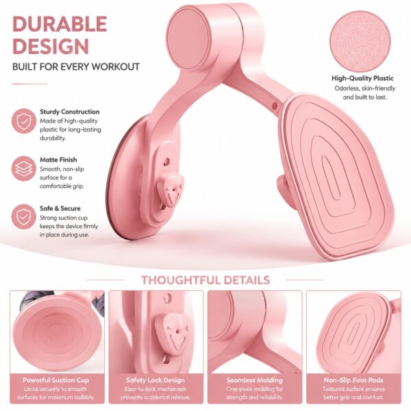 Thigh Stretch Inner Thigh Toner & Leg Exerciser For Women Men Home Workout Portable Fitness Equipment For Core Lower Body Strength Training