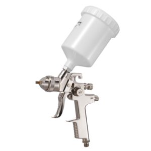 LVLP Air Spray Gun, Gravity Feed Paint Sprayer Gun With 3 Nozzles (1.3/1.4/1.7mm), 600ml Capacity Automotive Paint Sprayer With Air Regulator For Furniture, Car Painting, Home Improvement
