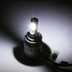 Silver Integrated Car Headlights
