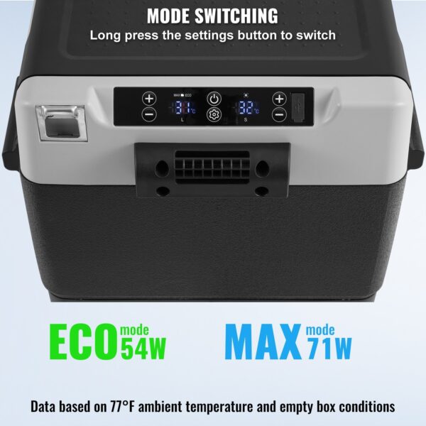 3e049477-dcf5-45d8-a4dc-68c06ded96bf.jpg Portable Car Refrigerator Freezer Compressor 58 L Dual Zone For Home Car