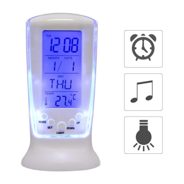 Digital LED Alarm Clock