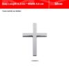 Car Metal Sticker 3D Cross Bumper Stickers