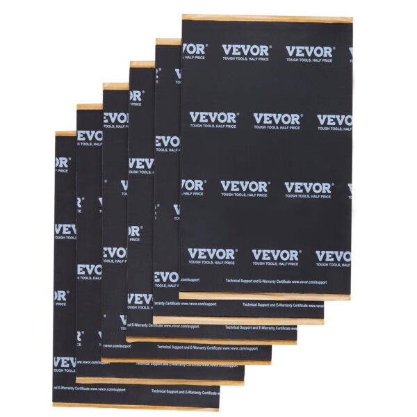 Car Sound Deadening Mat, 200 Mil 25 Sqft Car Sound Dampening Material, Butyl Automotive Sound Deadener, Noise Insulation And Vibration Dampening Material For Car